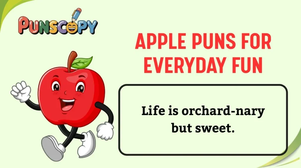 Apple Puns for Everyday Fun