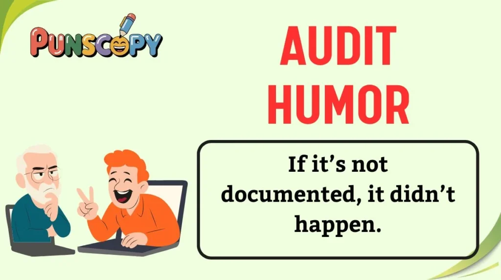 Audit Humor