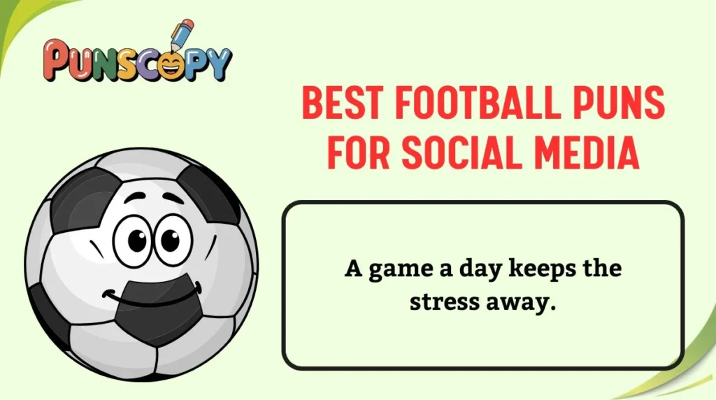 Best Football Puns for Social Media
