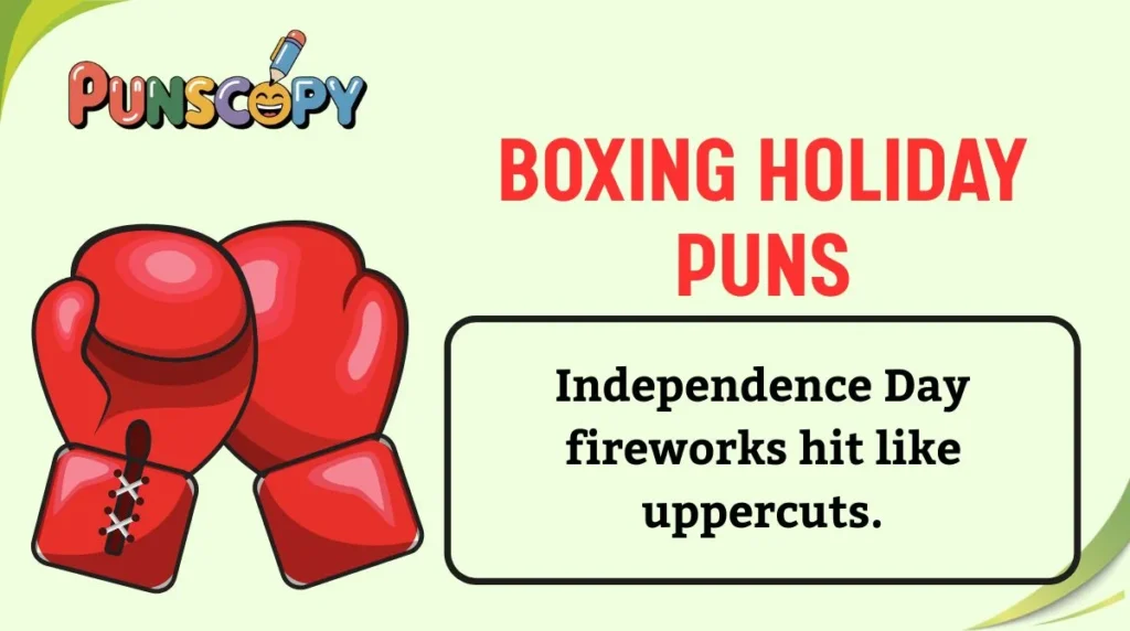 Boxing Holiday Puns