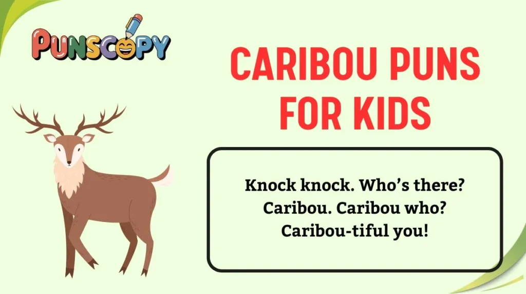 Caribou Puns for Kids