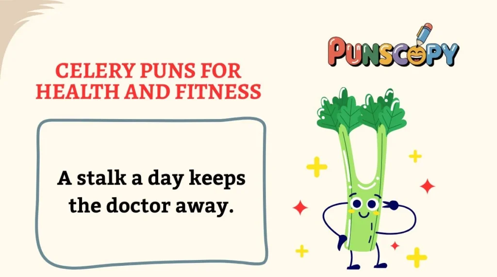 Celery Puns for Health and Fitness