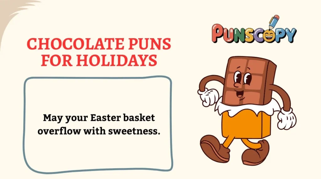 Chocolate Puns for Holidays