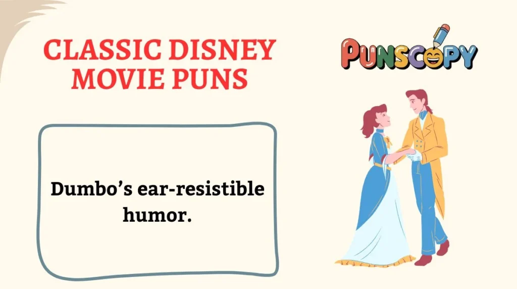 Classic Disney Movie Puns