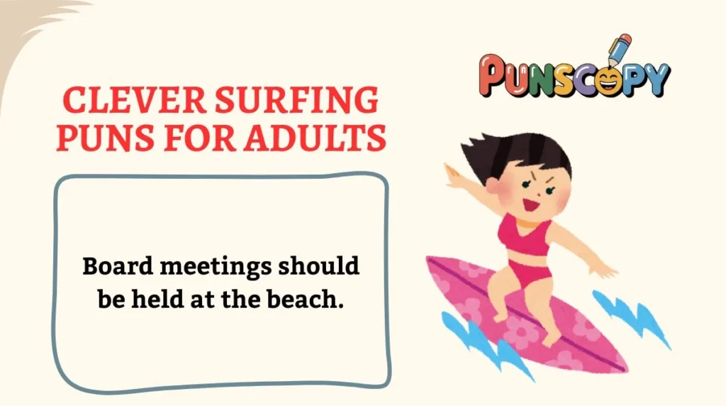 Clever Surfing Puns for Adults