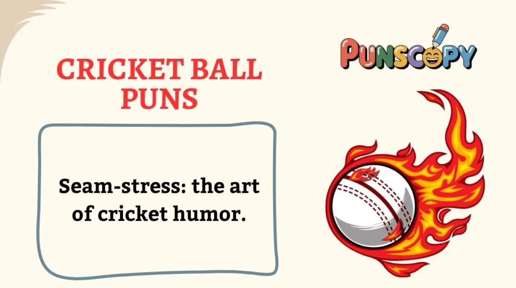 Cricket Ball Puns