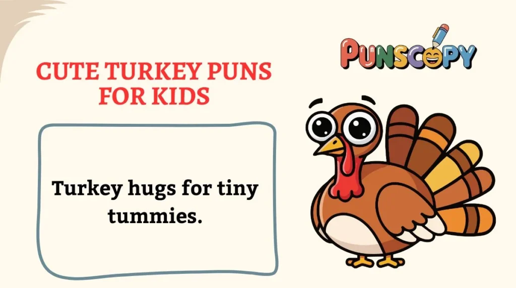 Cute Turkey Puns for Kids