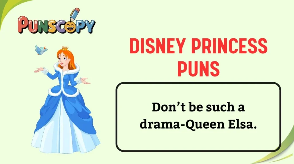 Disney Princess Puns