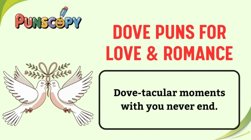 Dove Puns for Love & Romance
