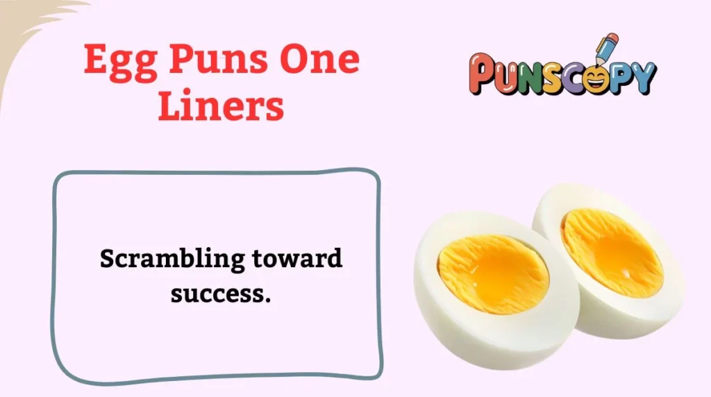 Egg Puns One Liners