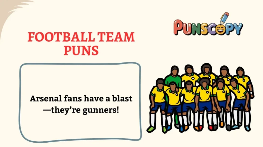 Football Team Puns