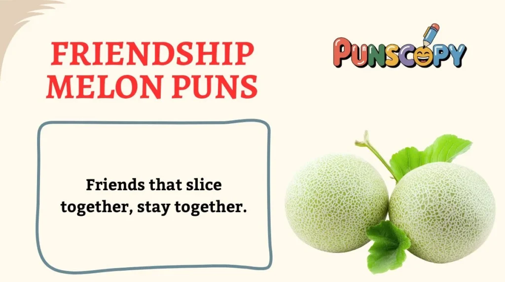 Friendship Melon Puns