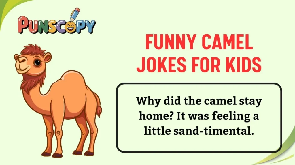 Funny Camel Jokes for Kids