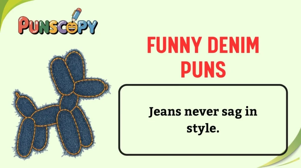 Funny Denim Puns