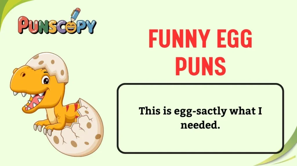 Funny Egg Puns