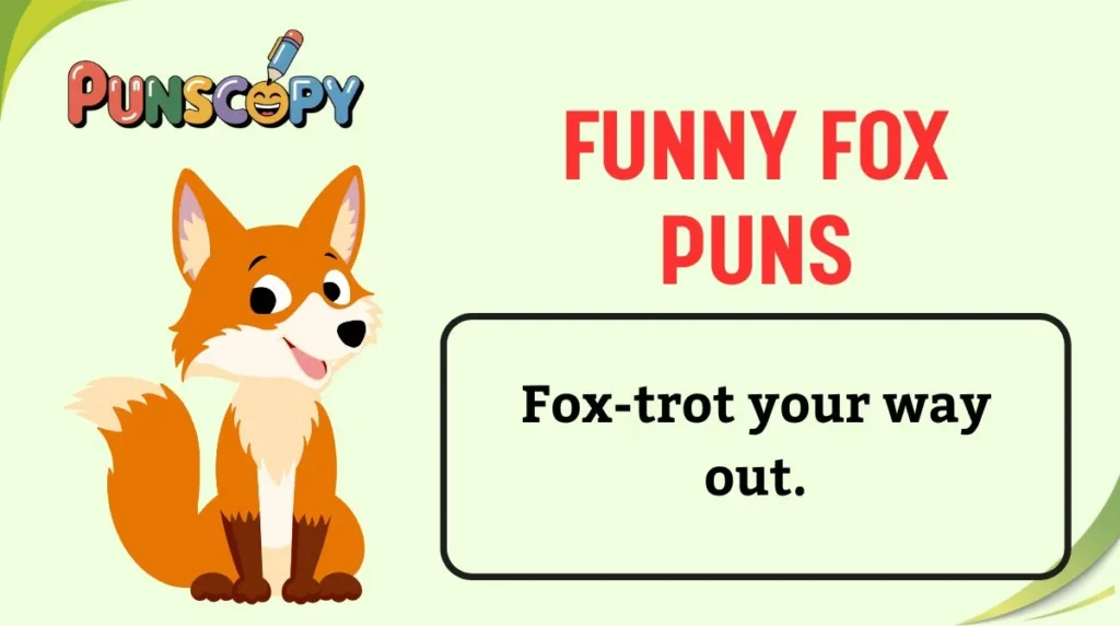 Funny Fox Puns