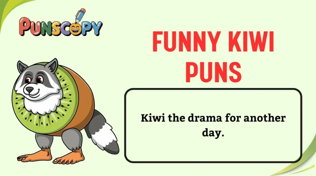 Funny Kiwi Puns