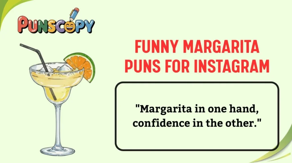Funny Margarita Puns for Instagram