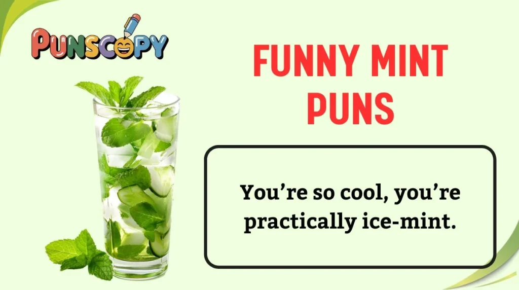 Funny Mint Puns
