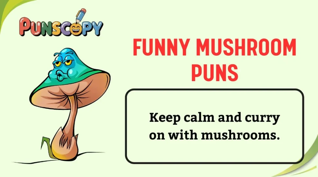 Funny Mushroom Puns