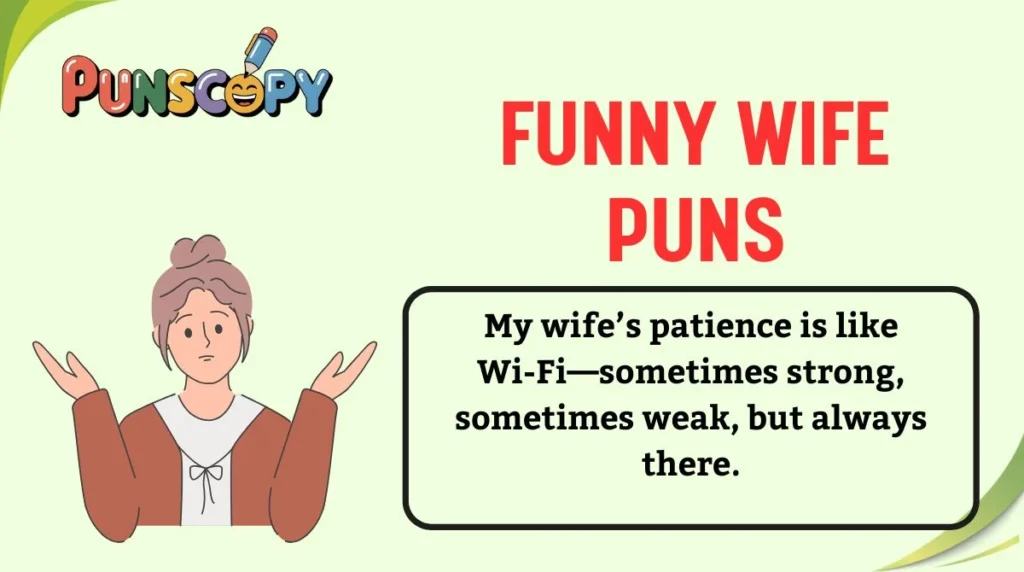 Funny Wife Puns