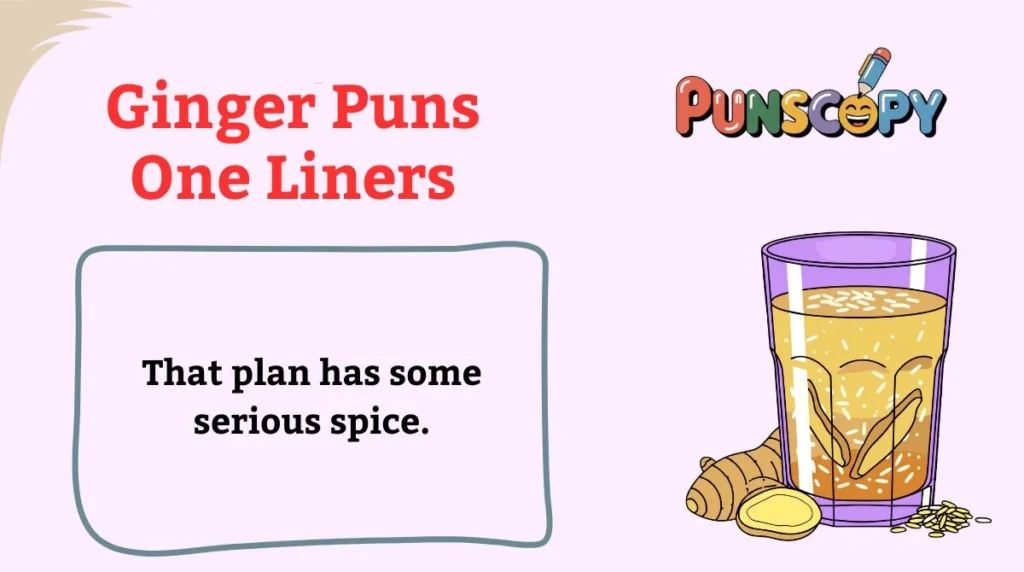 Ginger Puns One Liners