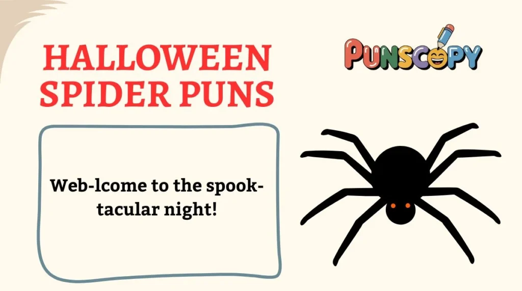 Halloween Spider Puns