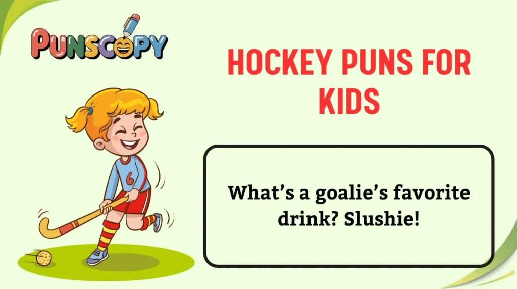 Hockey Puns for Kids
