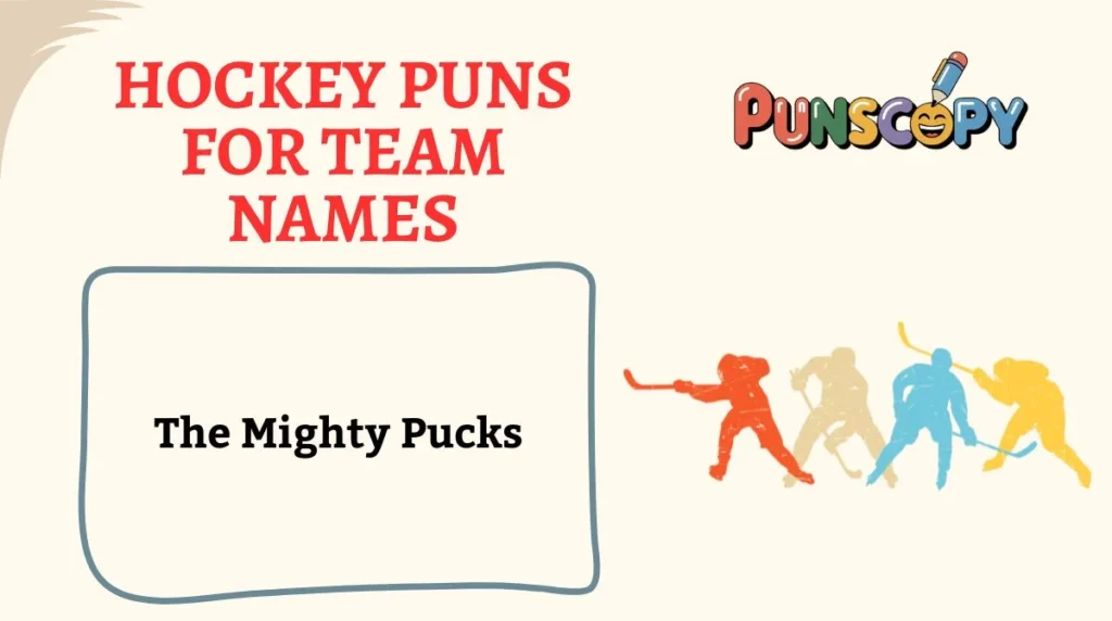 Hockey Puns for Team Names