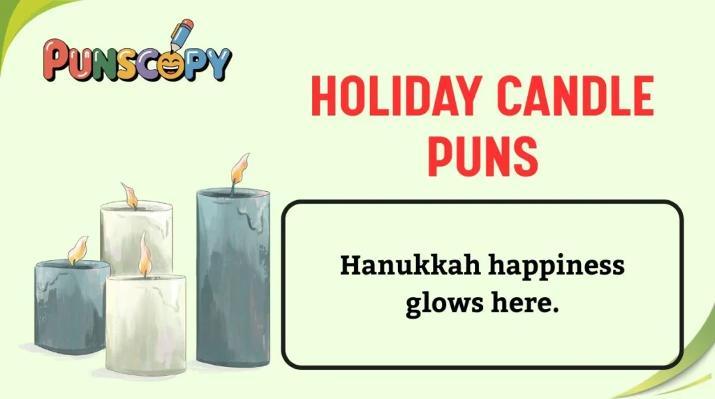 Holiday Candle Puns