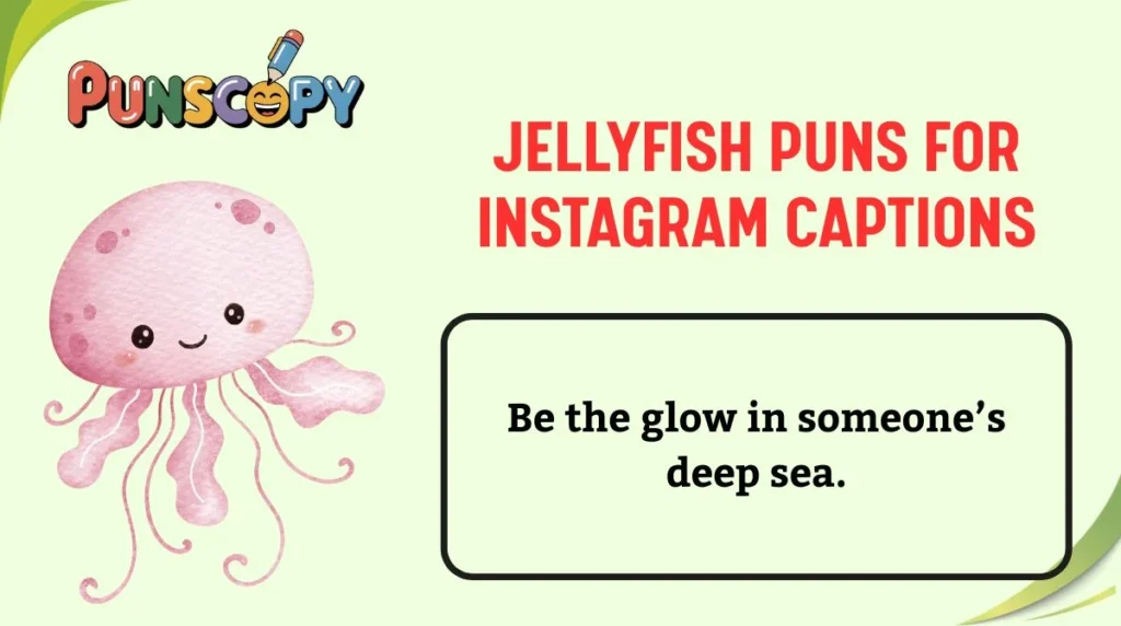 Jellyfish Puns for Instagram Captions