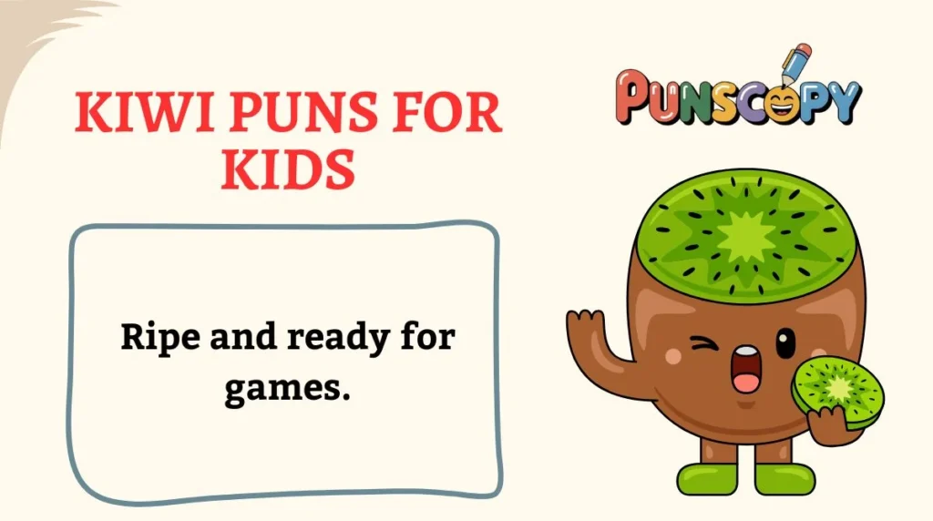 Kiwi Puns for Kids