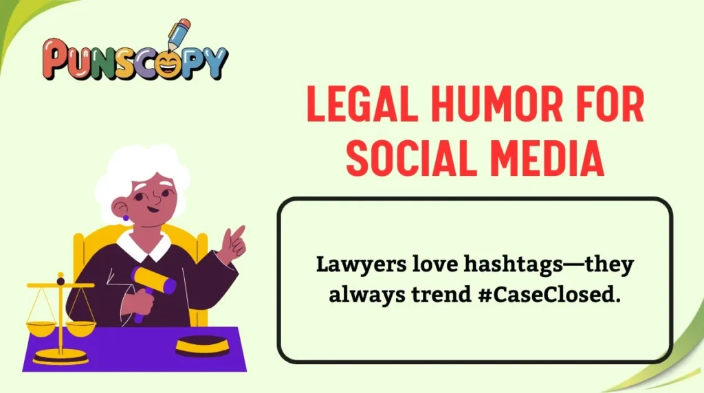 Legal Humor for Social Media