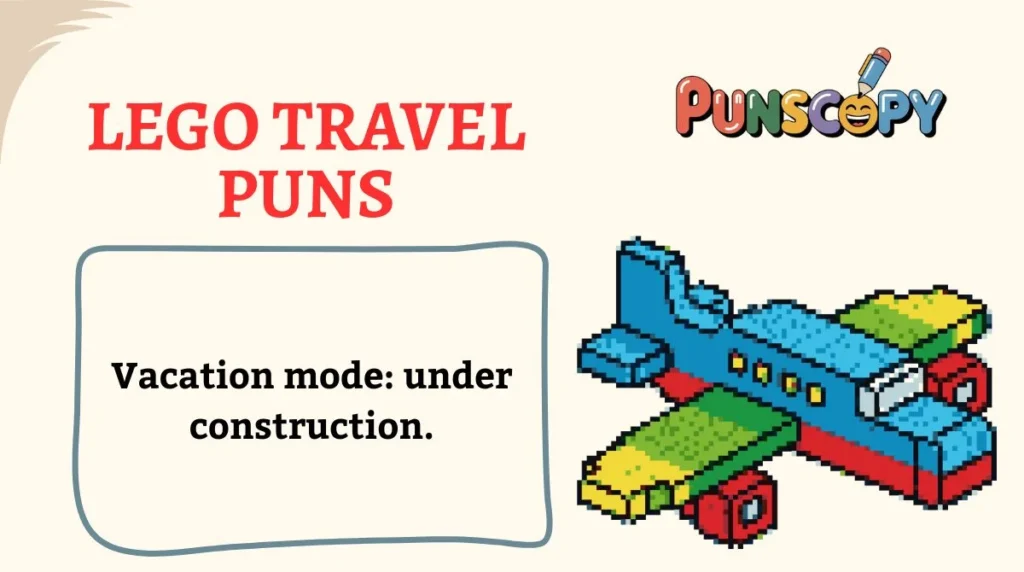 LEGO Travel Puns