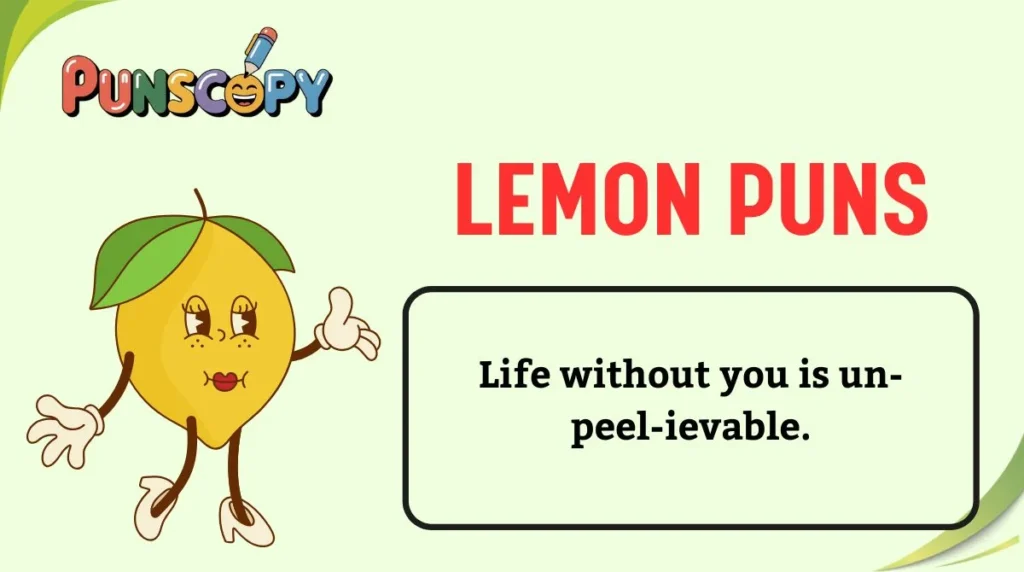 Lemon Puns