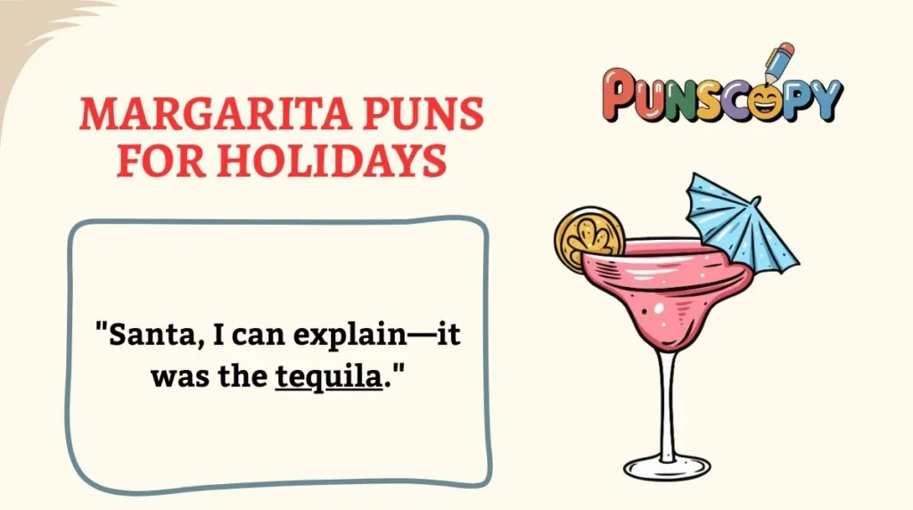 Margarita Puns for Holidays
