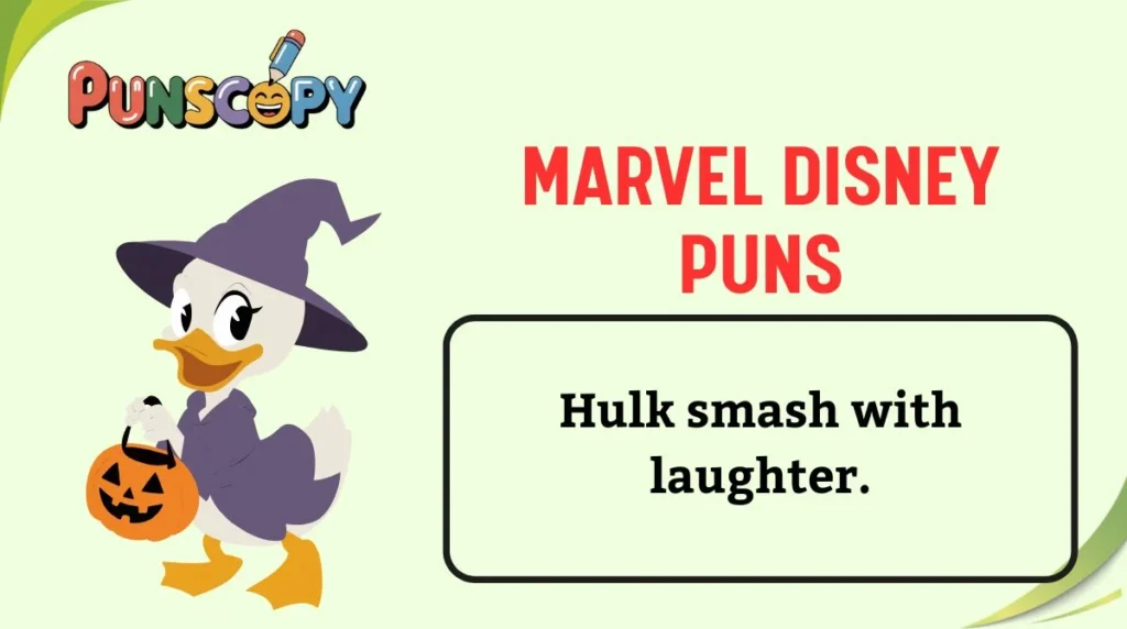 Marvel Disney Puns