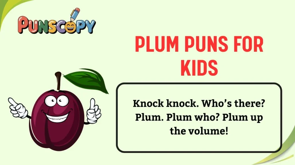 Plum Puns for Kids