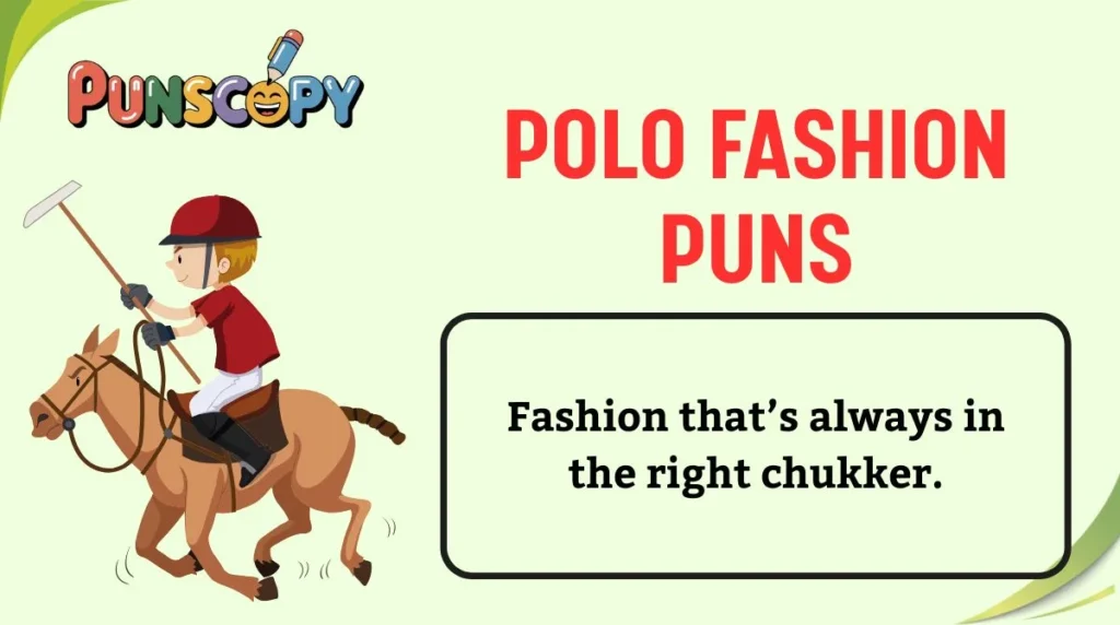 Polo Fashion Puns