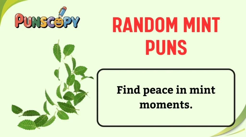 Random Mint Puns