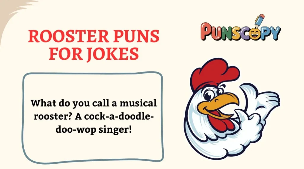 Rooster Puns for Jokes