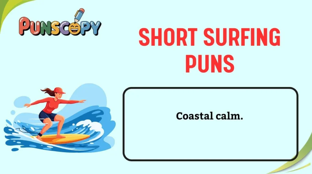 Short Surfing Puns