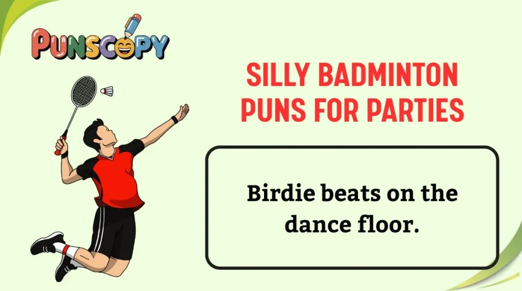 Silly Badminton Puns for Parties