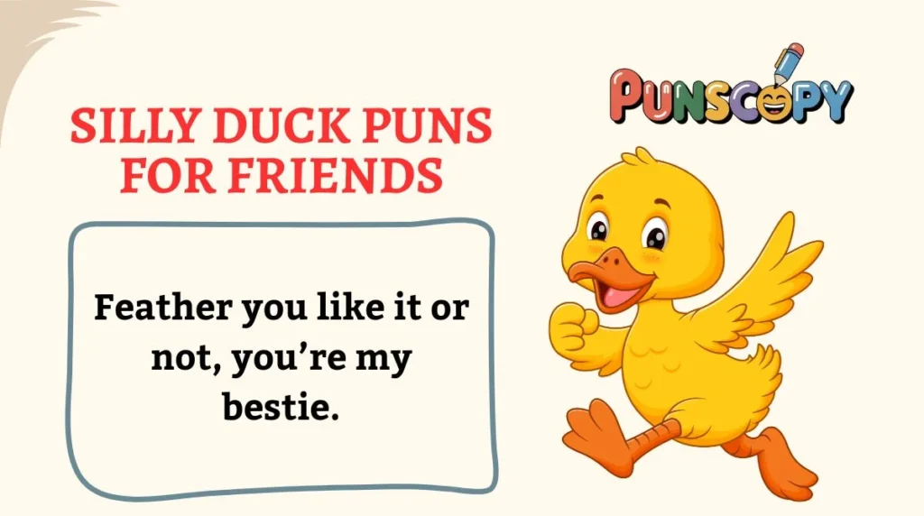 Silly Duck Puns for Friends