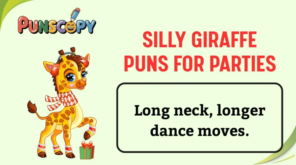 Silly Giraffe Puns for Parties