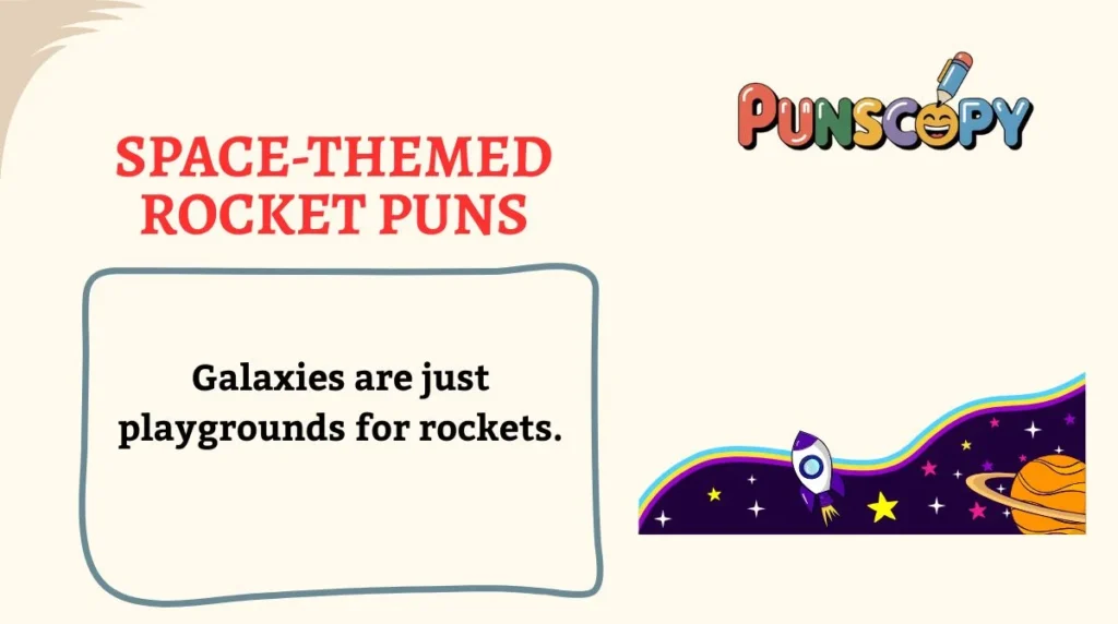 Space-Themed Rocket Puns