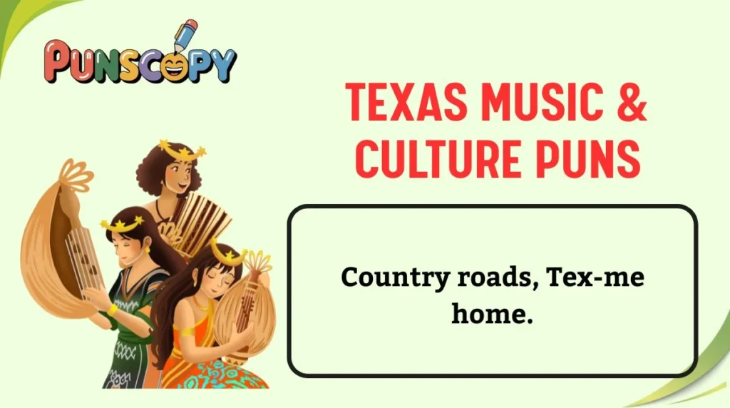Texas Music & Culture Puns