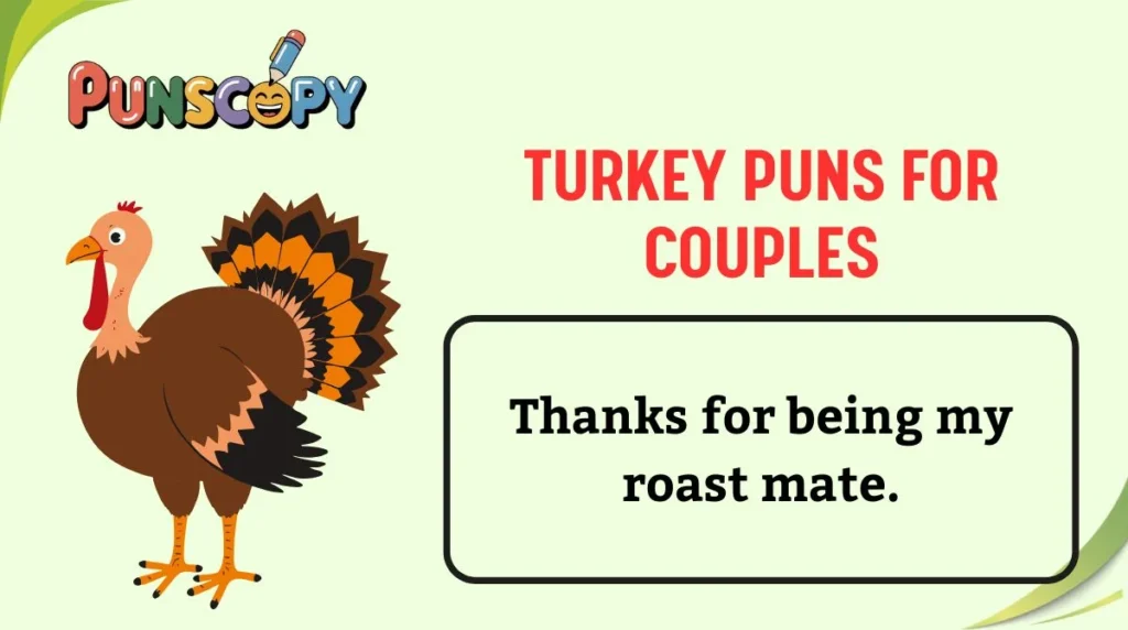 Turkey Puns for Couples