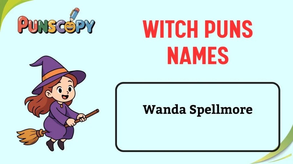 Witch Puns Names