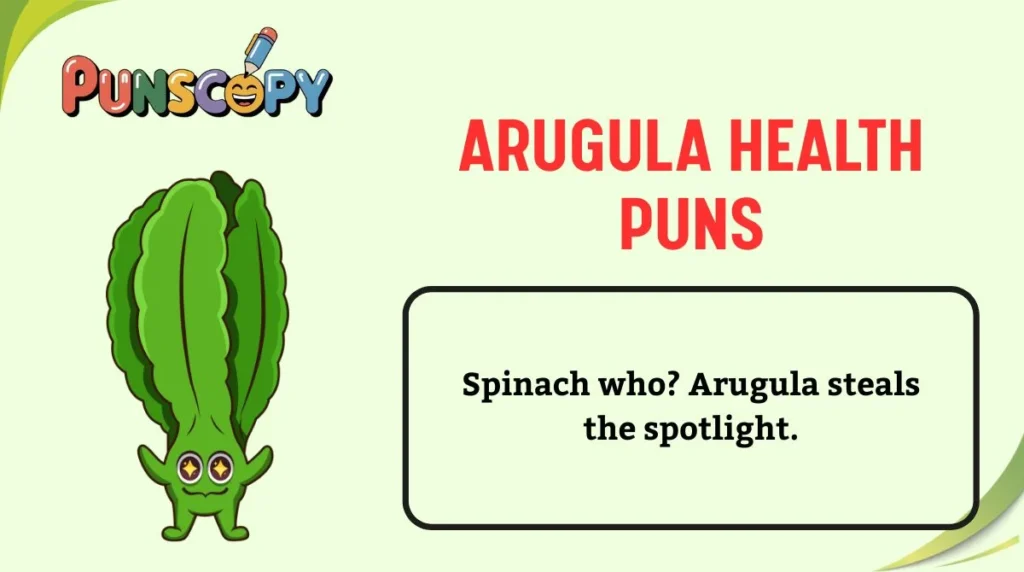 Arugula Health Puns